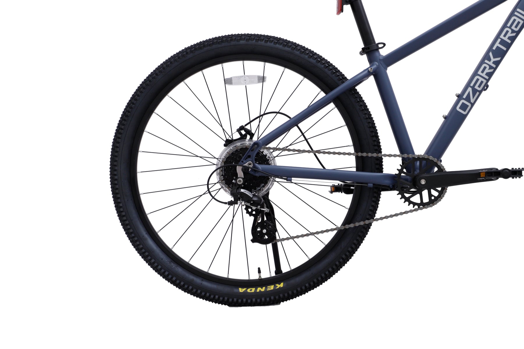 27.5" Ozark Trail M.2 Ridge Mountain Bike, Medium Frame, Fits Riders 5'3" - 5'8", Blue, Adult, Unisex