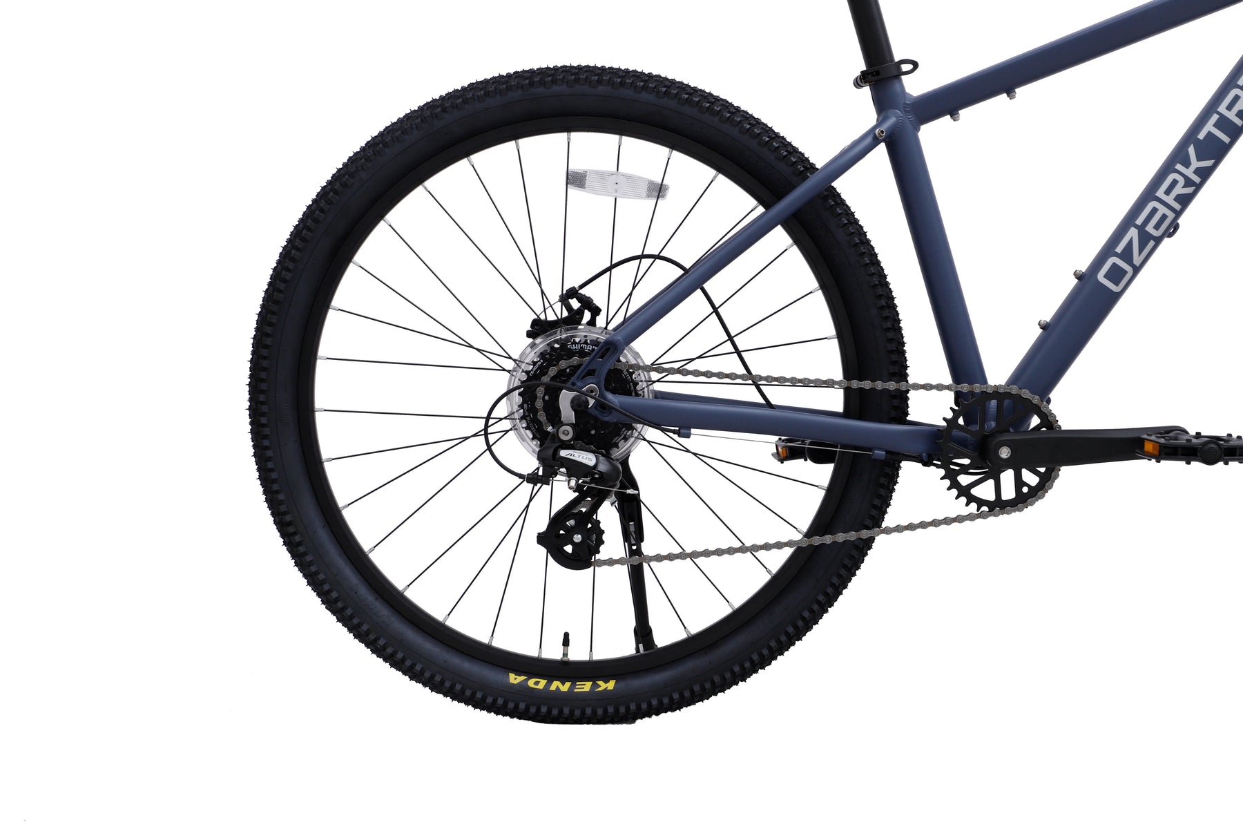 27.5" Ozark Trail M.2 Ridge Mountain Bike, Medium Frame, Fits Riders 5'3" - 5'8", Blue, Adult, Unisex