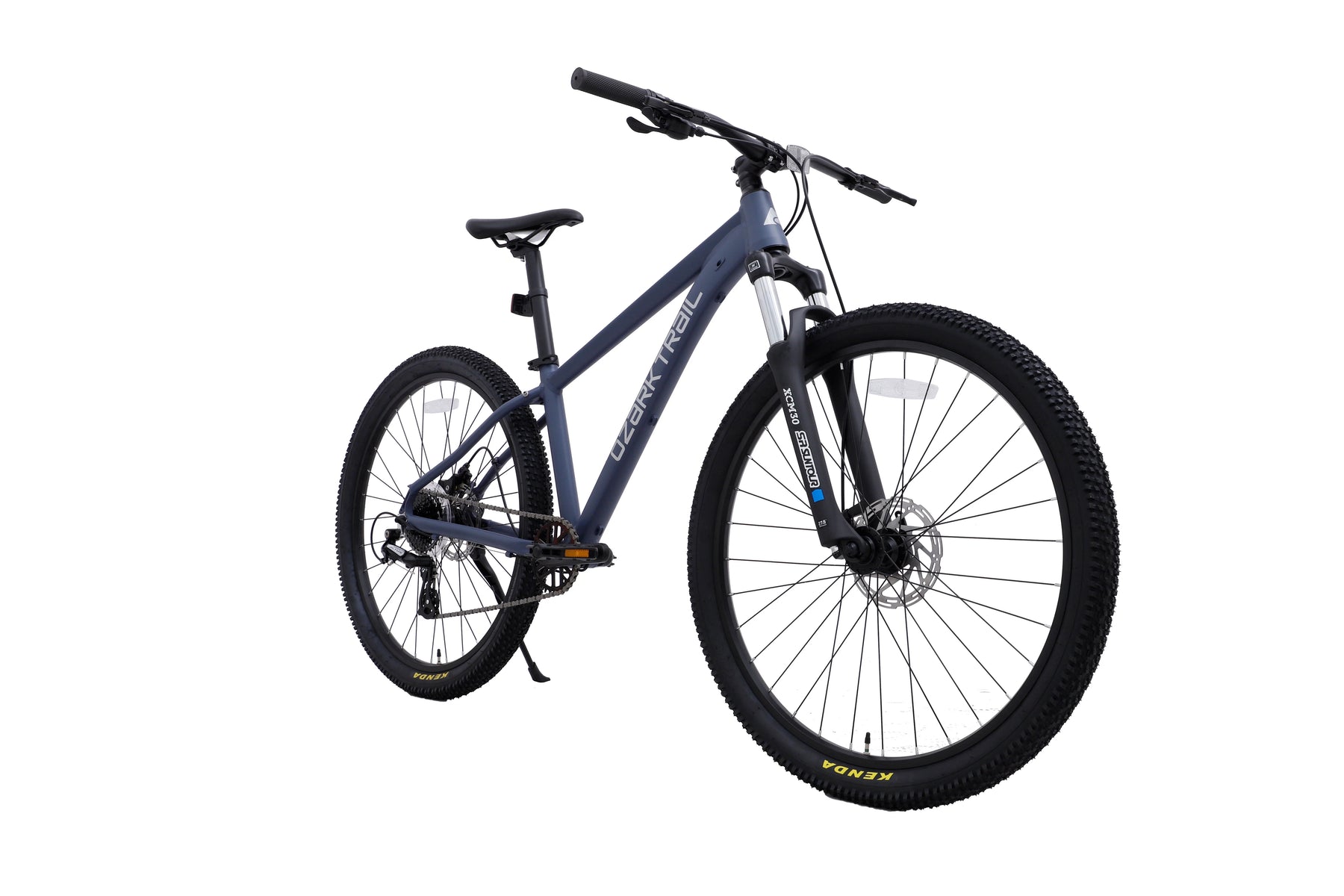 27.5" Ozark Trail M.2 Ridge Mountain Bike, Medium Frame, Fits Riders 5'3" - 5'8", Blue, Adult, Unisex
